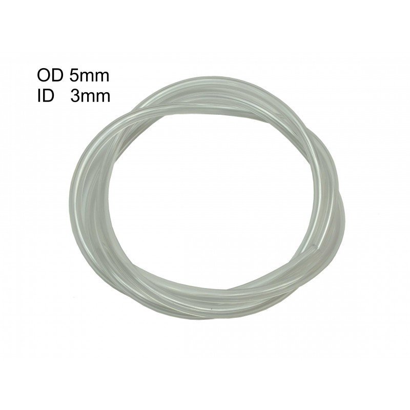 180601_2-2.jpg 1M Clear Fuel Pipe 3.0mm ID / 5.0mm OD to Fit Various Strimmer Hedge Trimmer Chainsaw