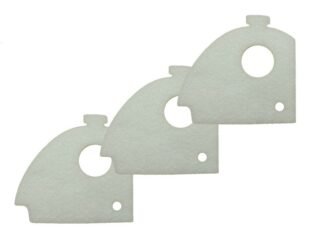 3X MAKITA DCS34 DCS3416 Air Filter