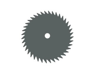 Strimmer 40 Tooth / Sided 10" Cutting Blade