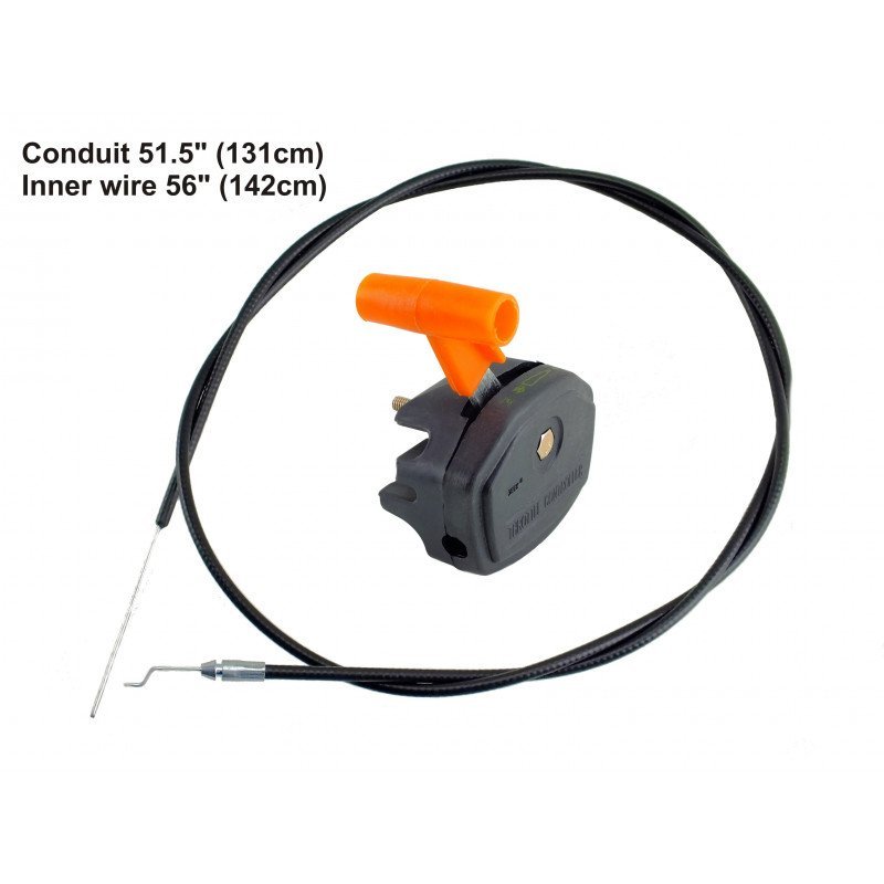 280951_1.jpg Lawnmower Universal 56" Throttle Cable & Lever