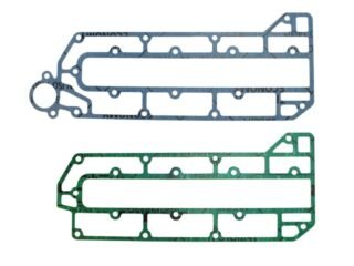 YAMAHA 25B 50G 60F 70B Outboard Exhaust Inner Outer Cover Gasket Set