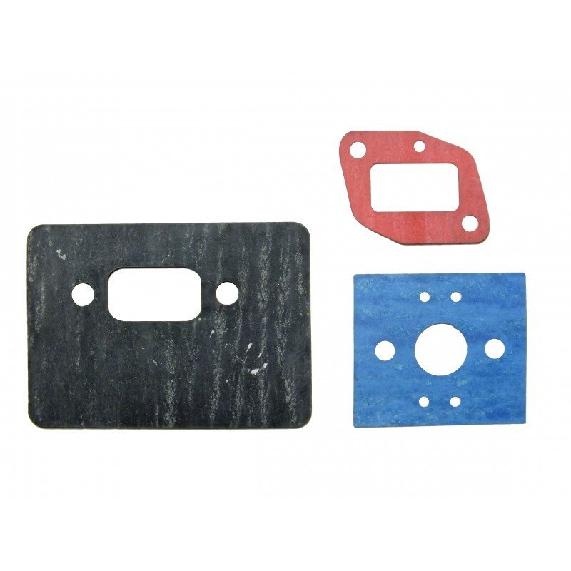 500601_2.jpg 43CC 52CC CG430 CG520 Strimmer Exhaust Muffler & Carburettor Gasket Set