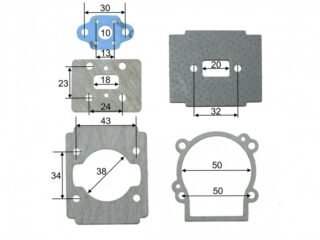 23CC 26CC CG260 Strimmer / Hedge Trimmer Complete Gasket Set