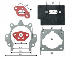 33CC CG330 Strimmer Complete Gasket Set