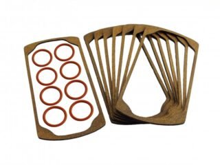 8X TATRA 603 Rocker Cover Cork Gasket and Seal Set