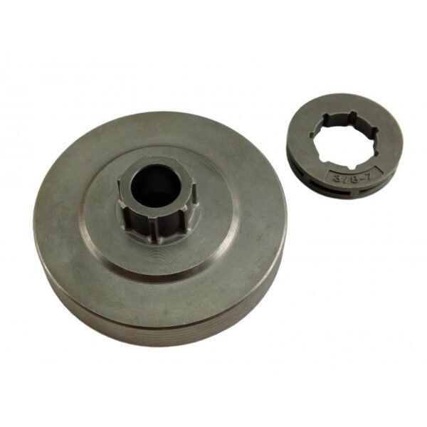 4500 5200 5800 PLANTIFLEX KIAM SHERWOOD TARUS VIRON RAPTOR SANLI Chainsaw 3/8" 7T Clutch Drum & Rim