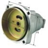 Strimmer Brush Cutter Clutch Housing / Casing 26mm 9 Spline