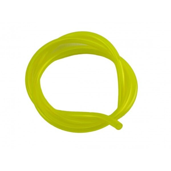 1M Yellow Fuel Pipe 5.0mm ID / 8.0mm OD Fits Various Strimmer Hedge Trimmer Lawnmowers & Chainsaw
