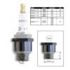 Spark Plug Thread Adaptor Insert M18 to M14 With Seal Ring