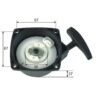 230612_2.jpg KOMATSU ZENOAH G3K G4K Complete Recoil Starter