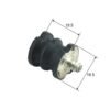 250110_2.jpg HUSQVARNA 61 66 268 272 Small Anti-Vibration (AV) Mount