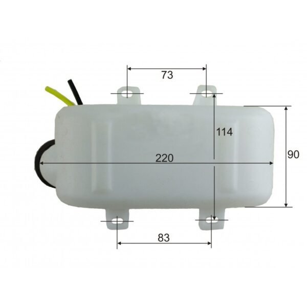 26CC 33CC 43CC 52CC Strimmer Hedge Trimmer Brushcutter Complete Fuel Tank