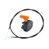Lawnmower Universal 56" Throttle Cable & Lever