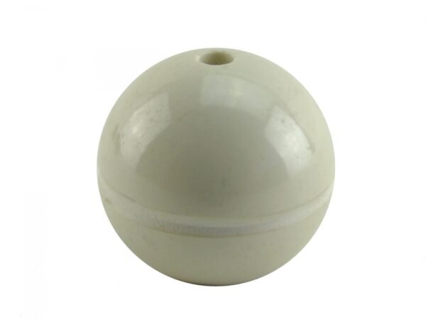 Lawnmower Universal 25mm M8 Lever Ball / Knob - White