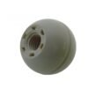 Lawnmower Universal 25mm M8 Lever Ball / Knob - White