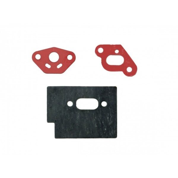 500611_2.jpg 33CC CG330 Strimmer Exhaust Muffler & Carburettor Gasket Set