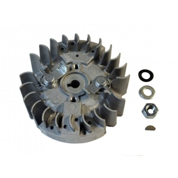 700208_1.jpg OLEO-MAC GSH 400 Chainsaw Flywheel With Nut, Washers & Woodruff Key