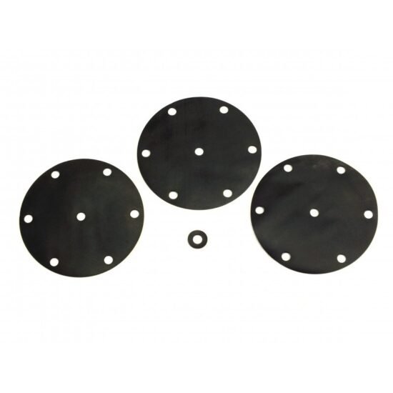 3X TATRA 603 & 805 Fuel Pump Diaphragm / Petrol Pump Membrane Set