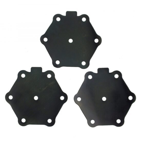 3X ZAZ MEMZ VAZ 968 Fuel / Petrol Pump Diaphragm / Membrane