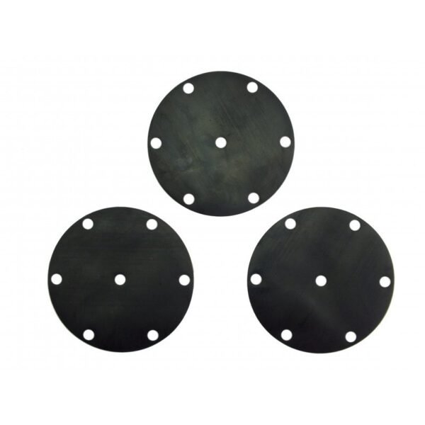 3X RENAULT 4CV Fuel / Petrol Pump Diaphragm / Membrane Set