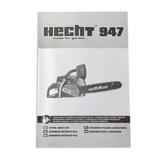 300204_1.jpg Hecht 947 Chainsaw Instruction Book Printed Manual