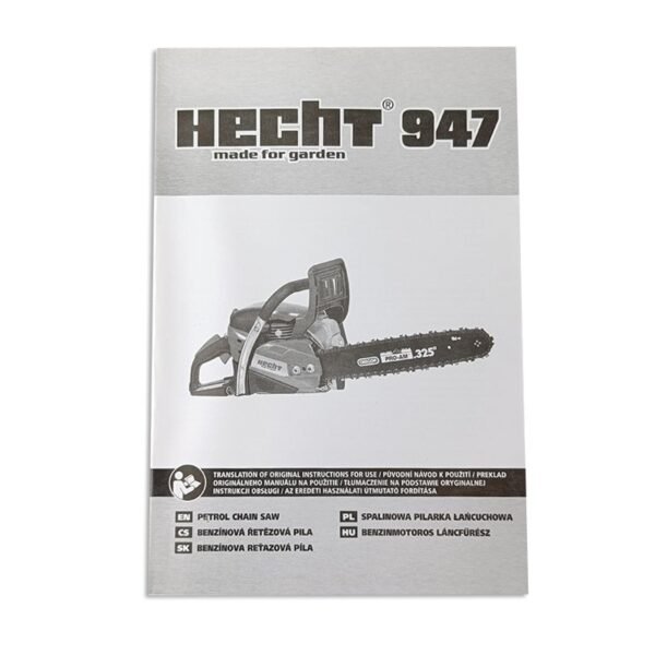 300204_1.jpg Hecht 947 Chainsaw Instruction Book Printed Manual